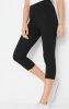 LEGGINSY GŁADKIE LE002 3/4